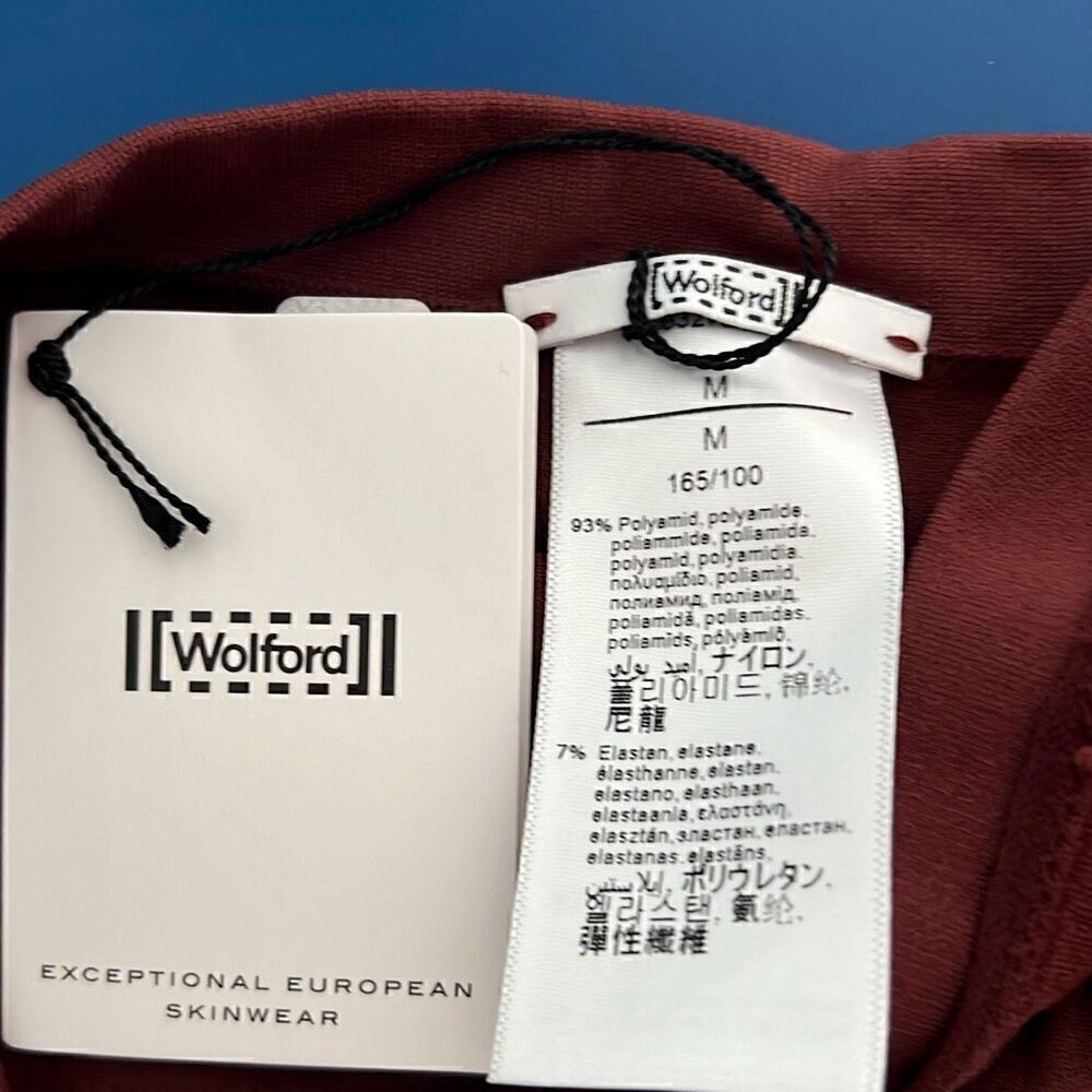 NWT Wolford Fatal Dress M Acai - Picture 11 of 12